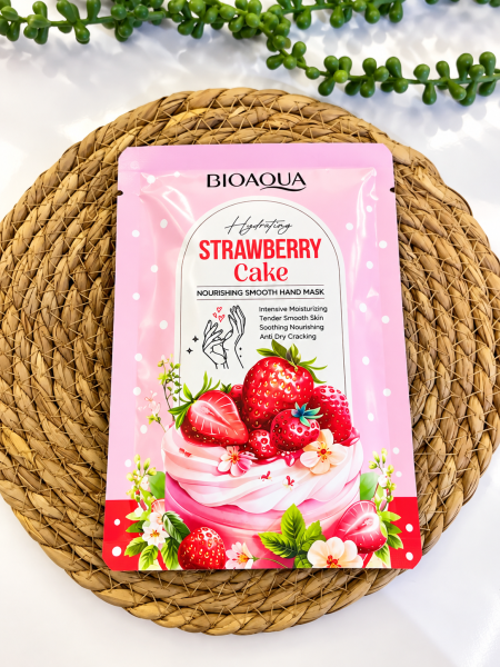 ماسك يدين بالفراولة 🍓